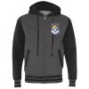 Unisex Heavyweight Varsity Full-Zip Hooded Sweatshirt Thumbnail