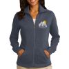 Women's Slub Fleece Full Zip Jacket Thumbnail