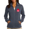 Women's Slub Fleece Full Zip Jacket Thumbnail