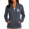 Women's Slub Fleece Full Zip Jacket Thumbnail