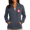 Women's Slub Fleece Full Zip Jacket Thumbnail