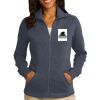 Women's Slub Fleece Full Zip Jacket Thumbnail